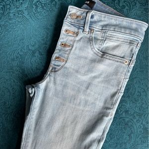 EXPRESS perfect lift ankle legging -mid rise